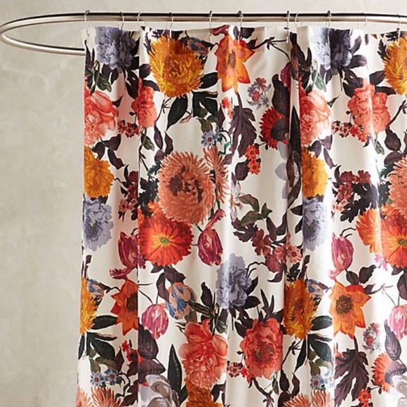 Anthropologie Bath Agneta Shower Curtain Poshmark